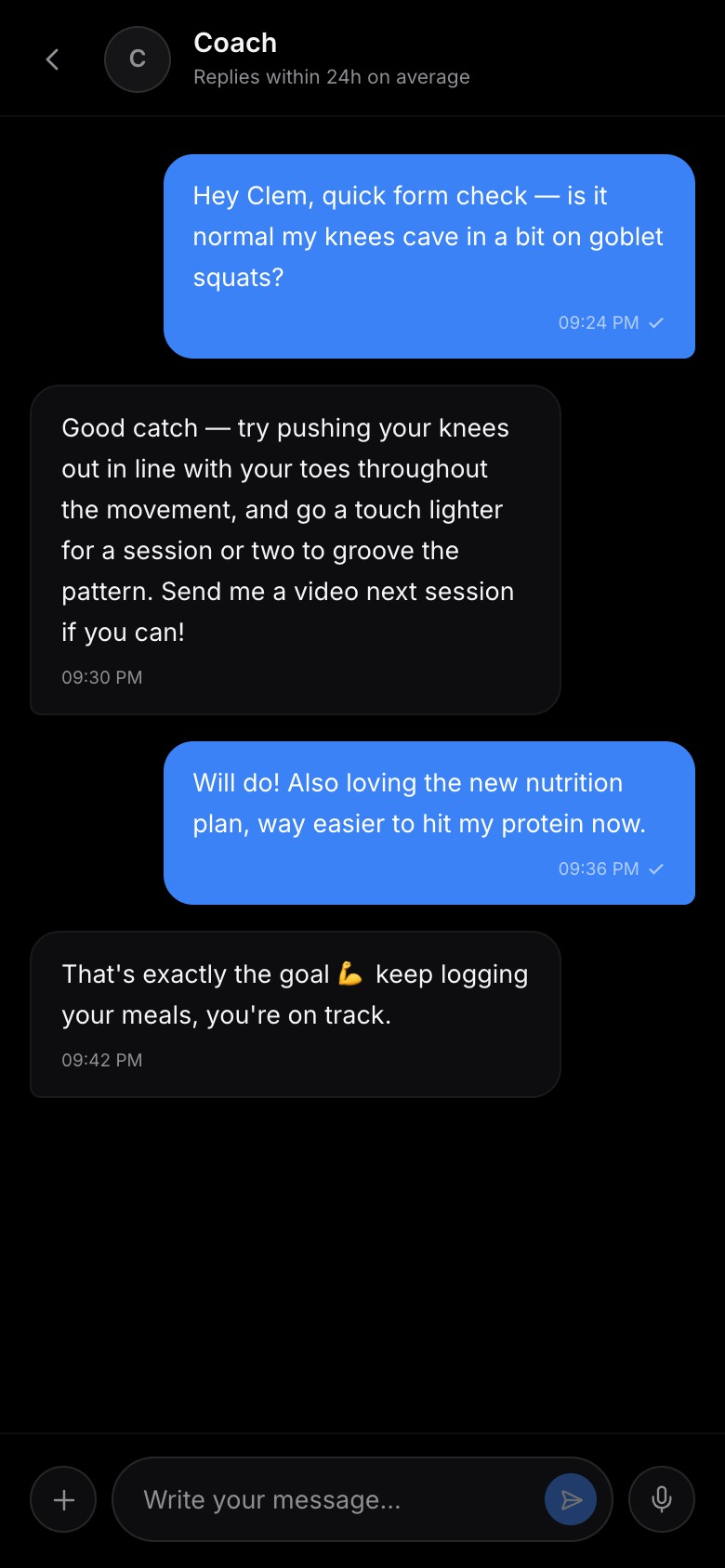 Koru — Your Coach